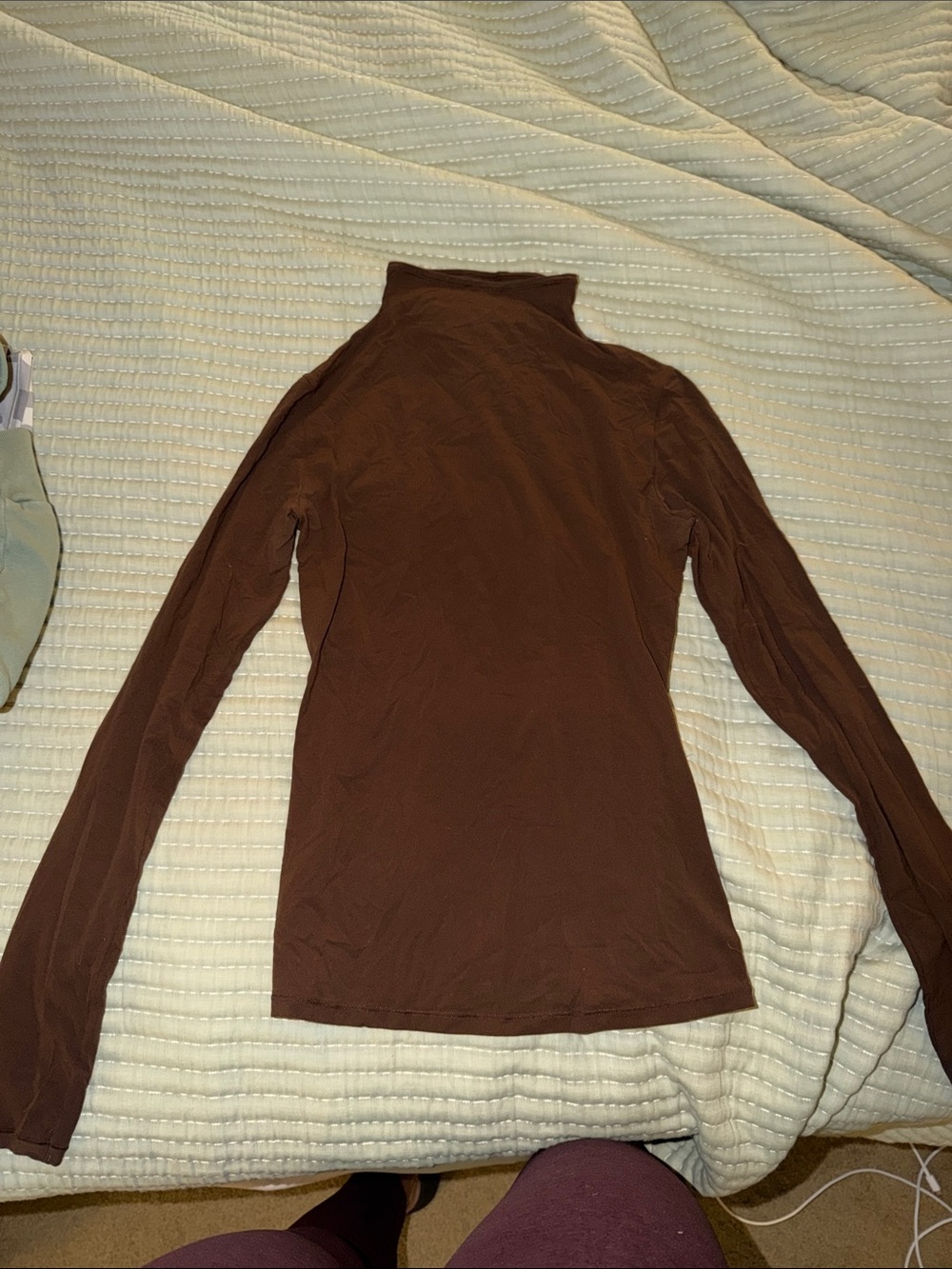 Skims Fits Everybody Long Sleeve Mock Neck